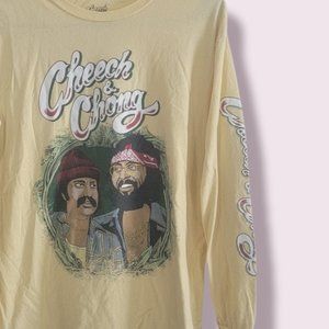 Cheech & Chong Yellow Long Sleeve T-Shirt